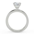 thumbnail image 3 of Diamond-Capitals 2.20 Ct Beautiful Round Cut Solitaire Moissanite Engagement Ring for Girls Solid 14K White Gold Size 8.5 (D/VVS1), 3 of 6
