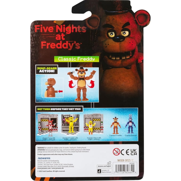 Jazwares Five Nights at Freddys Classic Freddy - 5-Inch