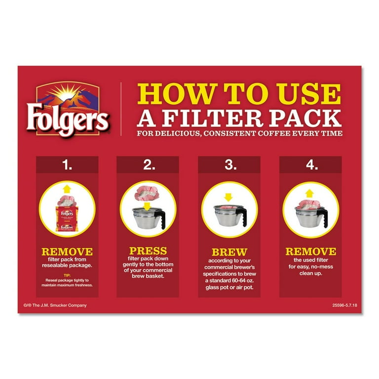 Coffee Filter Packs, Special Roast, 0.8 oz, 40/Carton Coffee Filter Packs, Special Roast, 0.8 oz, 40/Carton