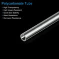 thumbnail image 4 of Uxcell Plastic Pipe Rigid Round Tube Clear 0.16" ID x 0.23" OD x 9.6" High Impact for Lighting Models Water Plumbing 5Pcs, 4 of 7