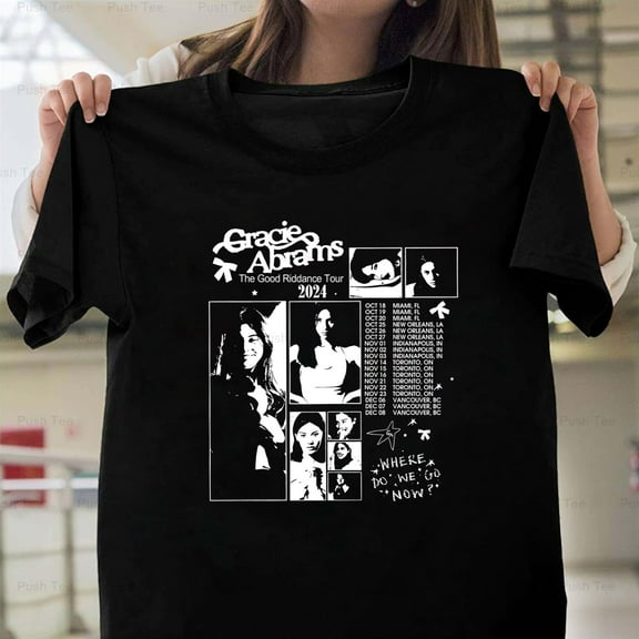 Gracie Abrams The Secret of Us 2024 Tour Fan Music Graphic New Unisex T-Shirt , up to 5XL