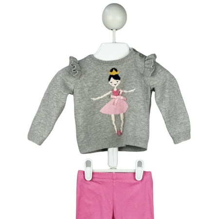 

Pre-Owned My Little Outfit Sweater and Pants 6-12 Months