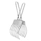 thumbnail image 3 of Effortless Slicing Solution Stainless Steel Roast Meat Bread Cutting Tongs, 3 of 10