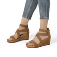 thumbnail image 5 of DREAM PAIRS Sandalias de Cuña para Mujer, 5 of 5