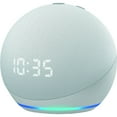thumbnail image 2 of Amazon Echo Dot (4e Gén) Enceinte Intelligente avec Horloge et Alexa - Blanc Glacier (2 Pack), 2 of 9
