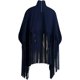 thumbnail image 5 of NRTHYE - Poncho para mujer, cuello alto, manga larga, con flecos, talla grande Zhivalor HMFJ296-36, 5 of 7