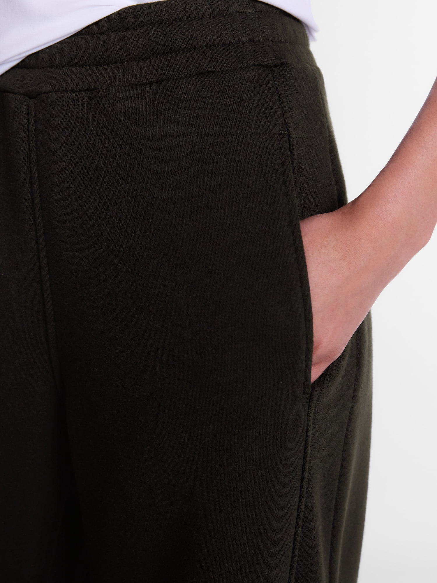 Athletic Works Women's and Women's Plus Barrel Leg Fleece Pants, 28.5" Inseam, Sizes XS-4X