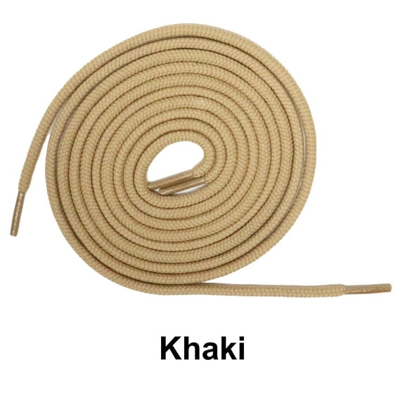 Khaki Round Athletic Sneaker 27 36 45 54 63 Inch Shoelaces