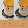 thumbnail image 5 of Circular Drink Coasters Set Camouflage Pattern Beautiful Home Decor Diatomite Heat-Resistant Diatomite Protect Table Countertop, 5 of 7