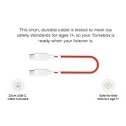 Toniebox 2 Audio Player, Bluetooth Portable Speaker, Red