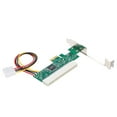 thumbnail image 2 of Yeacher PCI Express to PCI Adapter Card PCI-E to PCI Converter with 4Pin Power Supply, 2 of 7