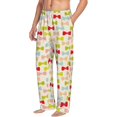 thumbnail image 6 of Hirioo Bow Ties for Women's PJ Pajama Pants Sleep Pants Women's Home Trousers with Pockets,S-3XL-X-Large, 6 of 6