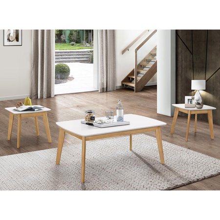 Walker Edison Retro Modern Coffee Table Walker Edison Retro Modern Coffee Table