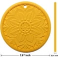 thumbnail image 4 of Trivet Mat Set with 3 Carved Patterns Hot Pot Hot Pads, Xinsrenus Under $5! Trivet Mat Set with, 4 of 4
