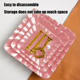 thumbnail image 4 of Multi-Layer Fruit Tray - 3-Tier Gold-Detailed Serving Plate for Kitchen/Home Decor - Elegant & Practical, 4 of 6