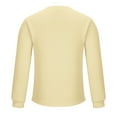 thumbnail image 5 of Xunlbb Sweatshirts for Men, Fashionable Men's Solid Color Long Sleeve Round-Neck Blouses Shirts S-3XL, 5 of 6