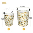 thumbnail image 5 of Qekee Leopard Print print Laundry Hamper Basket, Hamper Basket for Blanket Storage, Nursery Clothes Hamper for Laundry in Bedroom, 5 of 8