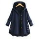 thumbnail image 5 of Chaqueta de algodón de moda para mujer, chaqueta con capucha de longitud media, chaqueta de algodón cálida informal, 5 of 6