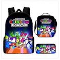thumbnail image 1 of New Arrival Anime Backpack Cartoon Print Rainbow Friend Primary School Student 17-piece Backpack Shoulder Bag Pencil Case, 1 of 1
