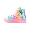 thumbnail image 4 of Tenis Niña Luces Led Botas Botin Moda Colores y Unicornio Urbano SCAPE M-345 LED UNIC TRANY BCO 21 cm., 4 of 5