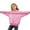 Pink, variant on Hxshgdsn Long Sleeve Sweatshirts For Girls And Boys Cute Letters Printed With Hooded Pullover Tops White 13 Years