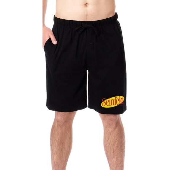 Seinfeld Mens' TV Show Series Classic Logo Icon Sleep Pajama Shorts