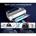 thumbnail image 3 of Laminadora Buyounger de 13" con 4 rodillos, 3 a 10 mil y 50 hojas, 3 of 9