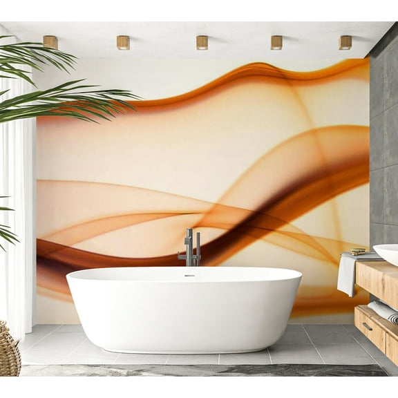 Tiptophomedecor Abstract Wallpaper Wall Mural - Waving Trails