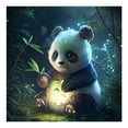 thumbnail image 1 of (LP115) Resina Diamante Serie Animal Panda Diamante 30*30CM, 1 of 9