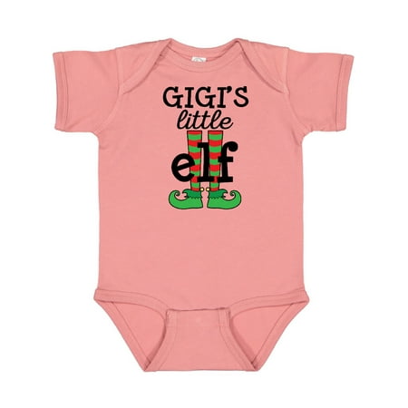 

Inktastic Gigi s Little Elf Gift Baby Boy or Baby Girl Bodysuit