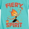 thumbnail image 3 of Elemental - Fiery Spirit - Toddler & Youth Girls Short Sleeve Graphic T-Shirt, 3 of 5