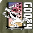 thumbnail image 3 of Disney - Mickey & Friends - Goofy Skating - Retro Style - Juniors High Neck Tank Top, 3 of 5