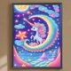 thumbnail image 1 of Cuadros Decorativos 5D bricolaje taladro redondo completo diamante pintura unicornio Kit decoración del hogar (VIP823) Wdftyju embutido en tela, 1 of 9