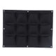 thumbnail image 4 of Delaman Plant Grow Bag 12 Bolsillos Degradable Vertical Hanging Wall Garden Planter Container 1PC(Negro), 4 of 5