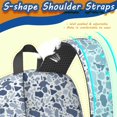 thumbnail image 2 of 17 Inch Lightweight Backpack,PVC Waterproof Oxford Fabric, Ergonomically Designed, with Large Capacity, Camouflage Print, 2 of 5