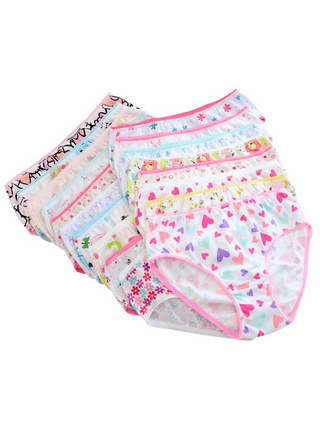 INNERSY Teen Girls Underwear Cotton Bikini Panties Briefs Pack of