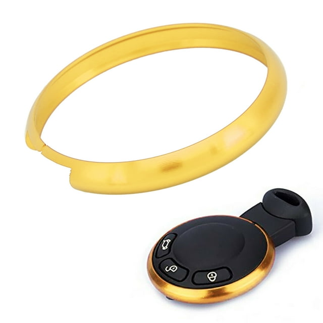 Bague de Remplacement en Alliage d'Aluminium pour Porte-Clés, pour MINI R55 R56 R57 R58 R59 R60, Bague Décorative, Protège Porte-Clés, Remplacement Direct, Pratique à Utiliser
