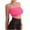 Hot Pink, variant on Y2K Tube Tops for Women Strapless Bandeau Tank Top Off the Shoulder Basic Tees Going Out Party Crop Tops Stretchy Slim Fit Tubes