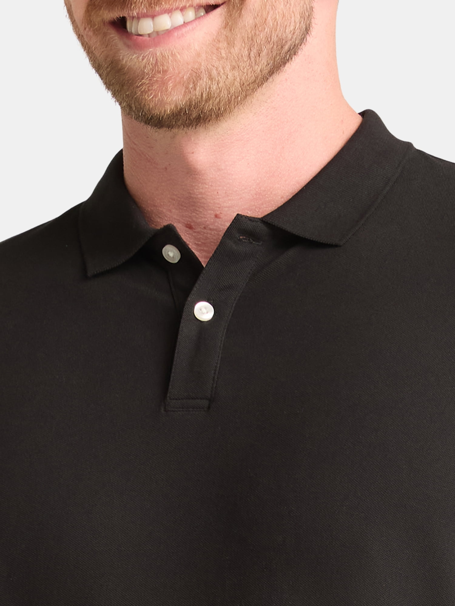 George Men’s and Big Men’s Pique Polo Shirt, Sizes S-3XL