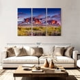 thumbnail image 2 of Elephant Stock Arizona Superstition Mountains Wall Art - Horizontal Multi Panel Canvas - Living Room Wall Decor - Nature Multi Panel - Gray And Orange Decor - 74" x 48", 2 of 8
