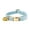Light Blue, variant on Adjustable Pet Collar with Bell and Removable Bow Tie Custom Engraved Metal Buckle for Cats Small Dogs 5.9x2.0x0.8 in