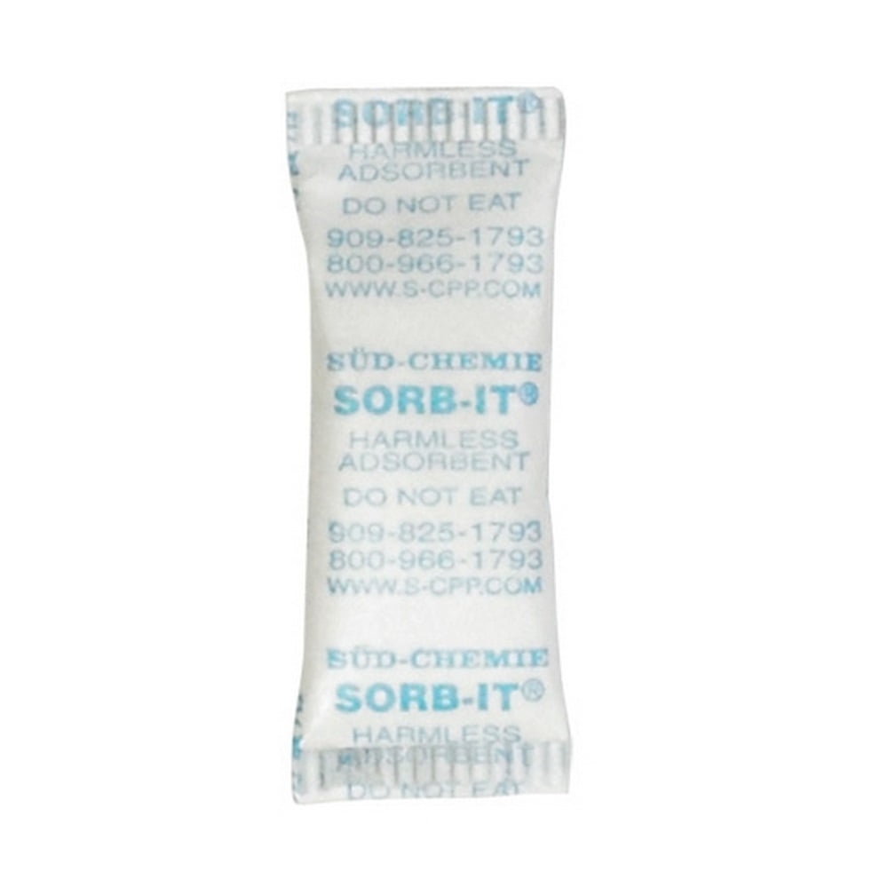 Partners Brand Silica Gel Packets 5/8" x 1 9/32", Case of 6,000