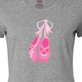 thumbnail image 4 of Inktastic Ballet Shoes, Ballet Slippers, Ballet Dance - Pink Women's T-Shirt, 4 of 5