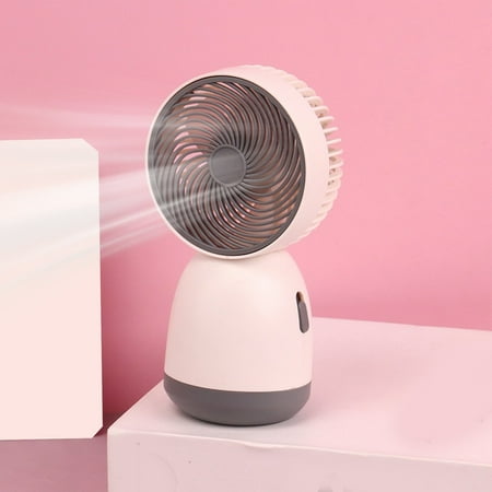 

Byikun Handheld Fan for Women and Children - One Portable Long-Lasting USB Fan in Six Color Options with Super Large Air Volume and Quiet Operation Perfect for Travel Work and Summer Fun