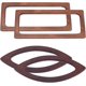 thumbnail image 1 of 4 asas de repuesto ovaladas y rectangulares de madera para bolsos, ideales para la confección de bolsos y carteras., 1 of 6