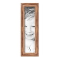 thumbnail image 2 of ArtToFrames 4" x 16" Honey Picture Frame, 4x16 inch Brown MDF Poster Frame (WOM-4085), 5 Pack, 2 of 8