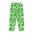 thumbnail image 7 of Fotbe Green Lizard Women's Pajama Pants,Sleepwear Pants,Pj Bottoms Drawstring And Pockets-Small, 7 of 7
