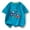 Blue, variant on Frwgonr Baby Boy T-shirts Kids Summer Crewneck T-Shirt Casual Tops Tees Black, Size 0-12 Years
