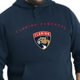 thumbnail image 5 of Men's G-III Sports by Carl Banks Navy Florida Panthers Adaptive Classic Team Arc Fleece Hoodie, 5 of 5