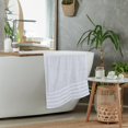 thumbnail image 4 of Toallas de baño Utopia Towels Premium, extra grandes, paquete de 4, blancas, 4 of 9